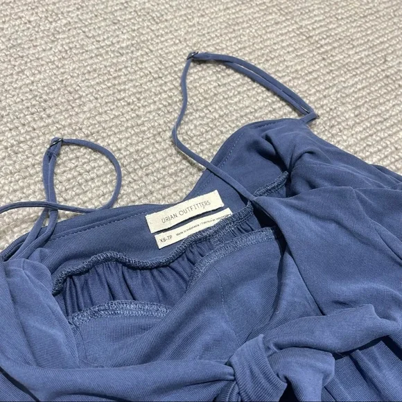 Urban Outfitters Martha Wide-Leg Jumpsuit in Blue (XS) - Picture 7 of 7